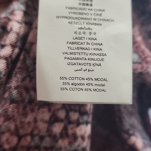 Michael‎ Kors Red and Black Python Snakeskin Hooded Logo  Dress Size XS - Picture 8 of 8